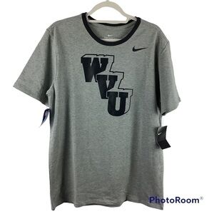 NWT The Nike Tee Charcoal West Virginia Mountaineers T-Shirt Size Large